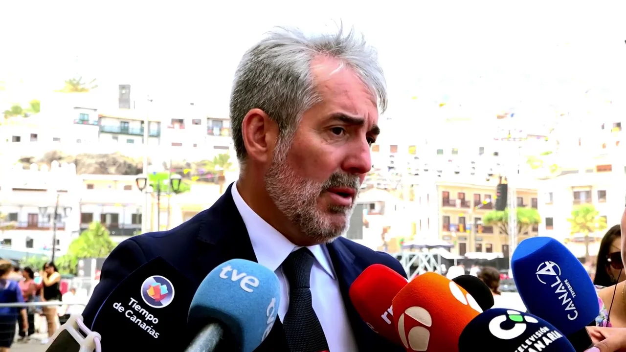 Clavijo critica al Gobierno de España Clavijo critica al Gobierno de España