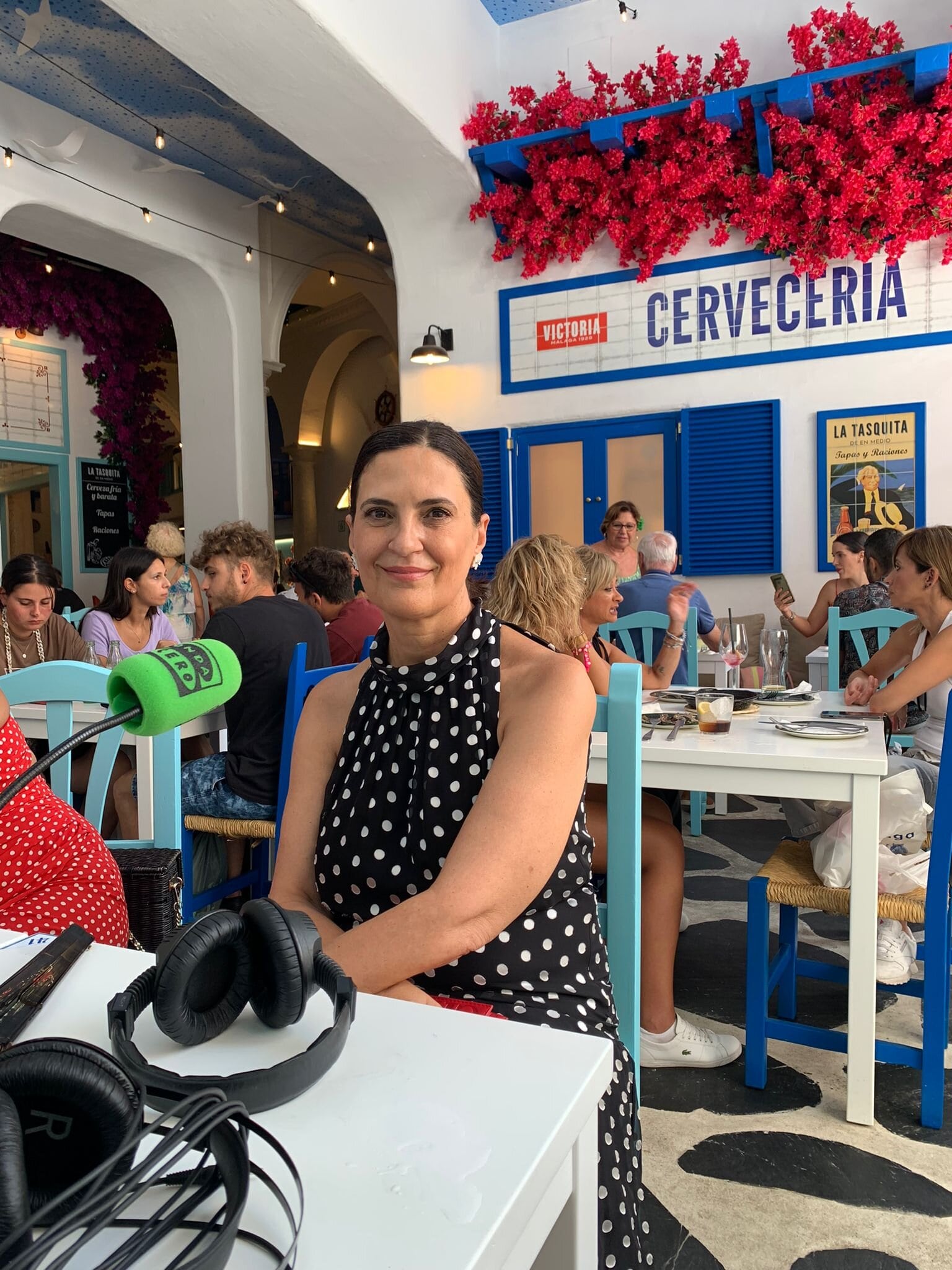 Trinidad Hernández explica el funcionamiento del transporte durante una Feria que vive por primera vez como concejala Trinidad Hernández explica el funcionamiento del transporte durante una Feria que vive por primera vez como concejala