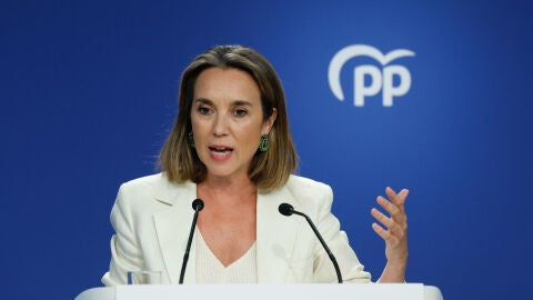 La secretaria general del PP, Cuca Gamarra.