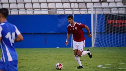 Marcos Mauro, defensa del Real Murcia 23-24, en pretemporada