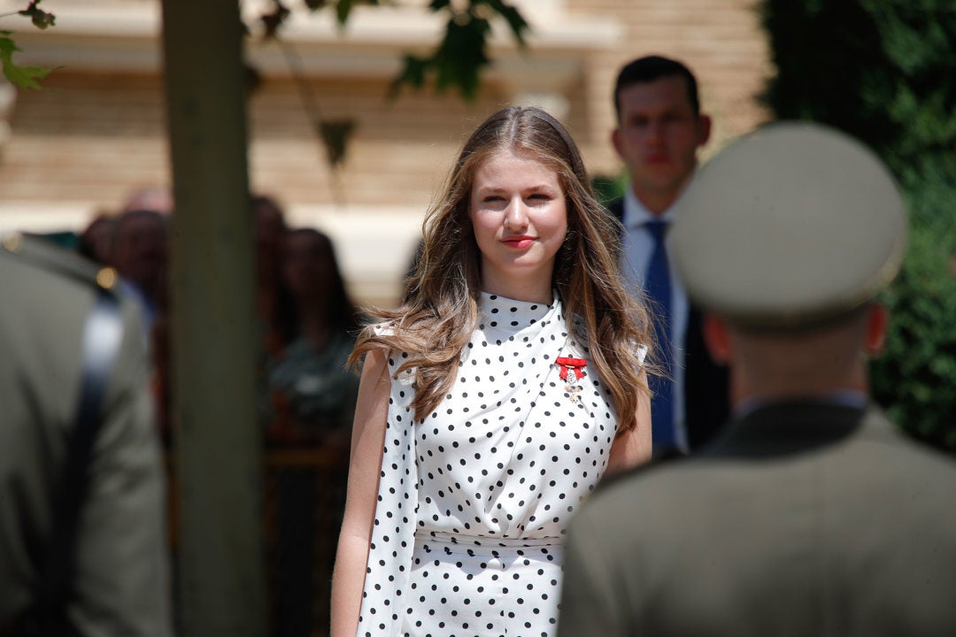 La princesa Leonor inicia mañana su formación castrense en la Academia General Militar La princesa Leonor inicia mañana su formación castrense en la Academia General Militar