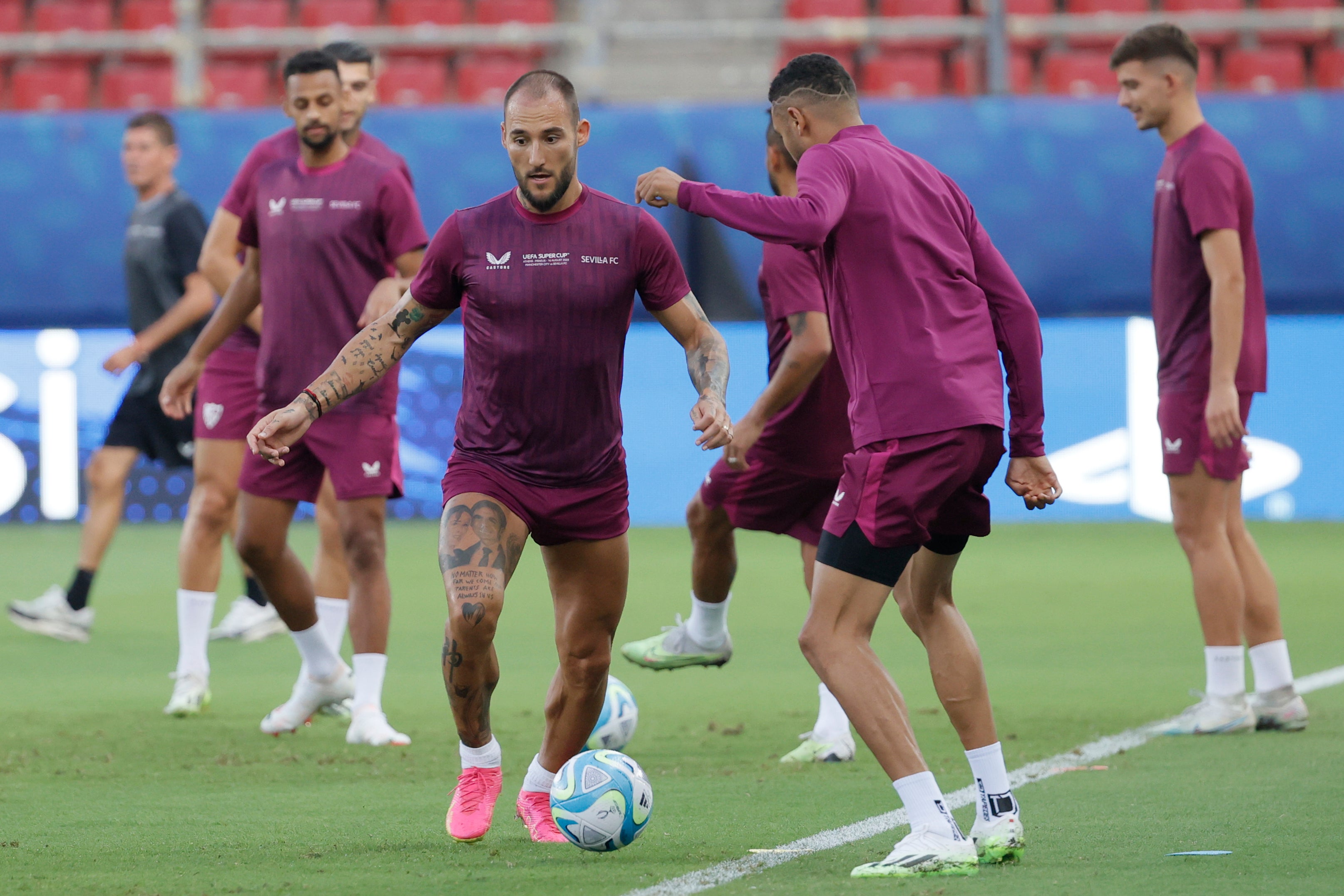 El Sevilla desafía a Guardiola y Haaland en El Pireo El Sevilla desafía a Guardiola y Haaland en El Pireo