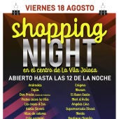 Vuelve el Shopping Night a las calles de Villajoyosa con la participación de 20 establecimientos 