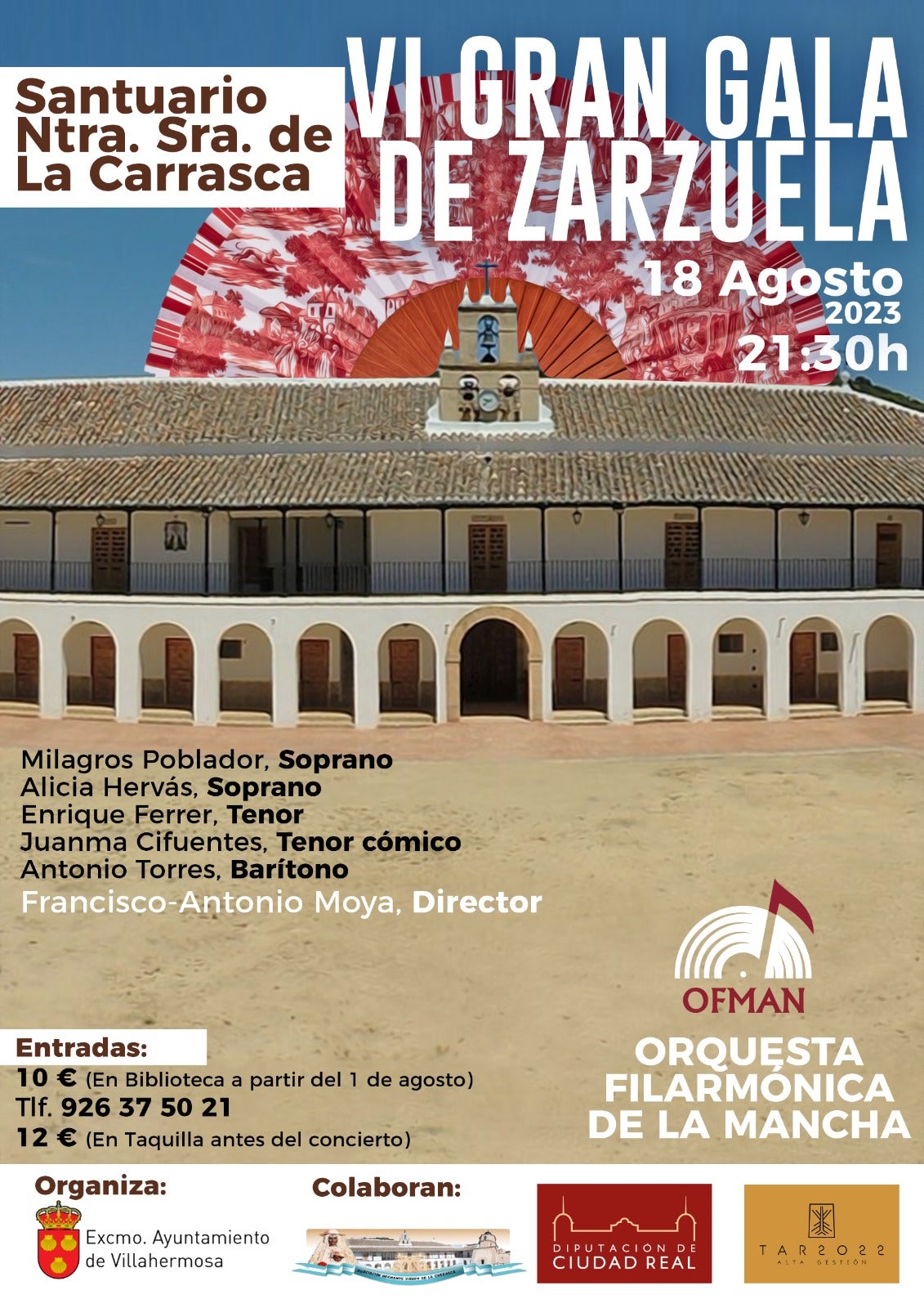 Este viernes llega la VI Gran Gala de La Zarzuela de la mano de la Orquesta Filarmónica de La Mancha Este viernes llega la VI Gran Gala de La Zarzuela de la mano de la Orquesta Filarmónica de La Mancha