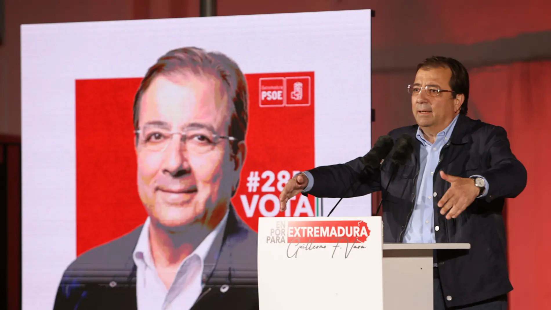 Imagen de archivo del expresidente extremeño Guillermo Fernández Vara.