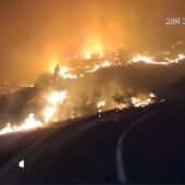 Incendio forestal declarado en la madrugada del miércoles 16 de agosto de 2023 en Tenerife | Candelaria | Arafo