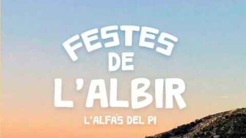 Cartel Fiestas Albir 2023