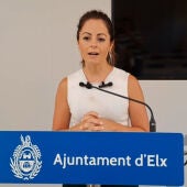 Inma Mora, portavoz de la Junta de Gobierno Local de Elche.