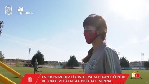 Blanca Romero, preparadora f&iacute;sica de la Selecci&oacute;n Nacional Femenina de F&uacute;tbol