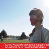 Blanca Romero, preparadora física de la Selección Nacional Femenina de Fútbol