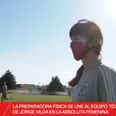 Blanca Romero, preparadora física de la Selección Nacional Femenina de Fútbol Blanca Romero, preparadora física de la Selección Nacional Femenina de Fútbol