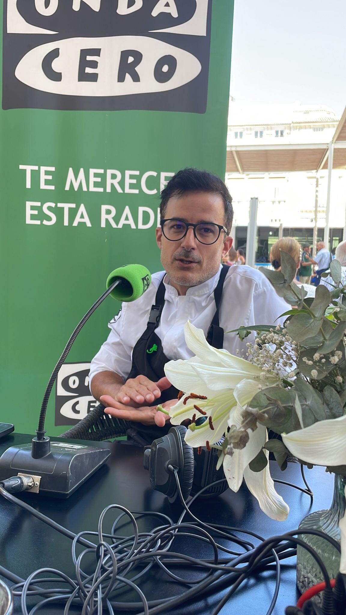 Juan Morcillo, chef de cocina del Restaurante Yamur, informa sobre el trabajo durante la temporada de la Feria de Sevilla Juan Morcillo, chef de cocina del Restaurante Yamur, informa sobre el trabajo durante la temporada de la Feria de Sevilla