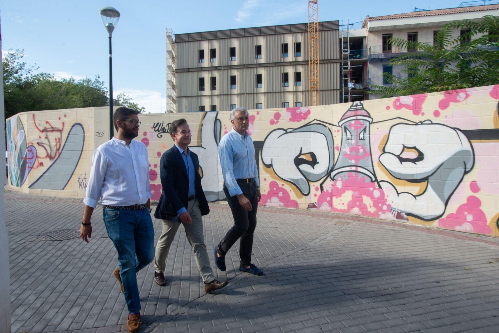 Un plan de iluminación y nuevos proyectos de Zaragoza Vivienda en Zamoray-Pignatelli Un plan de iluminación y nuevos proyectos de Zaragoza Vivienda en Zamoray-Pignatelli