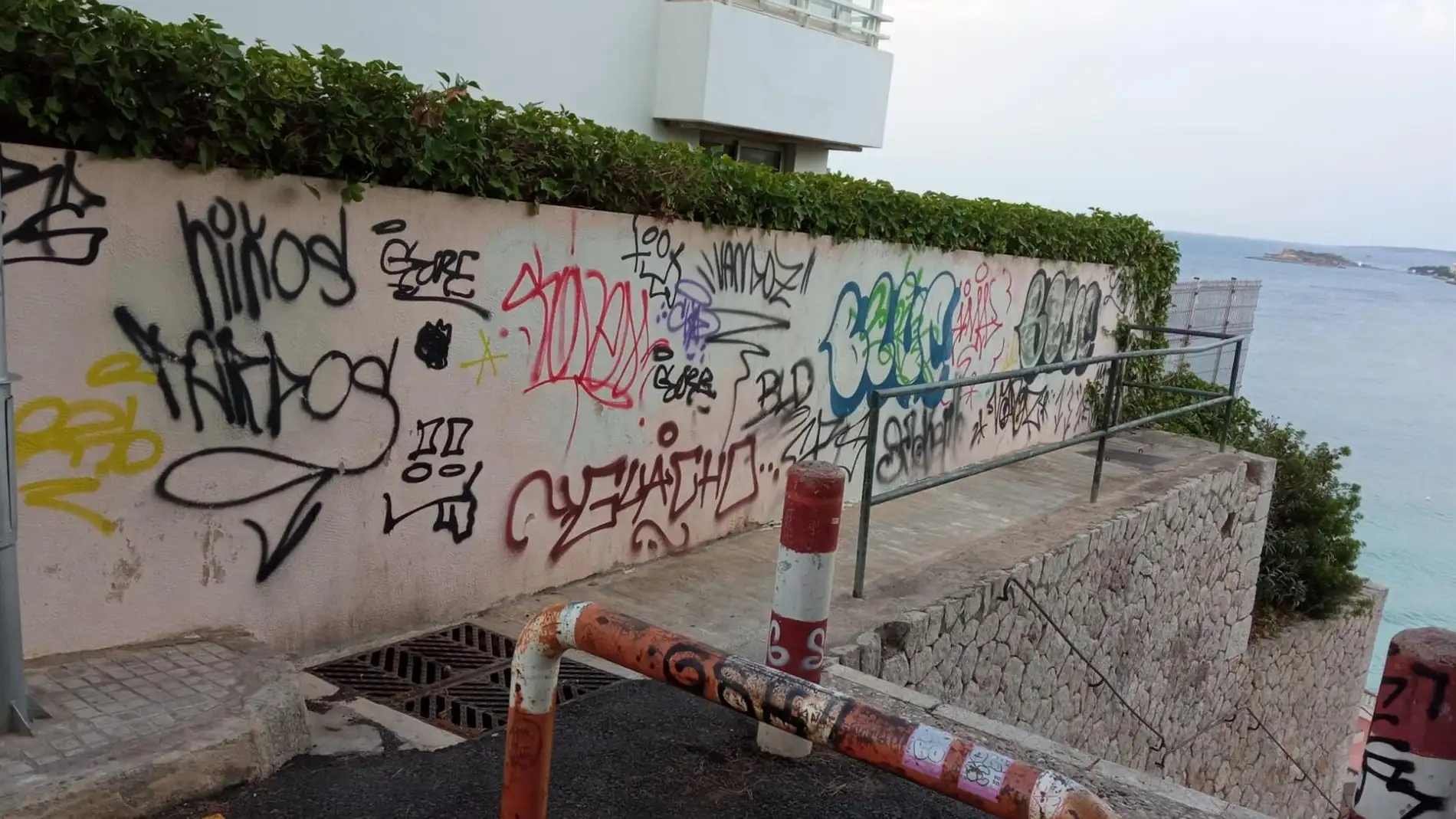 Palma aumentará hasta los 3.000 euros las sanciones por hacer pintadas vandálicas