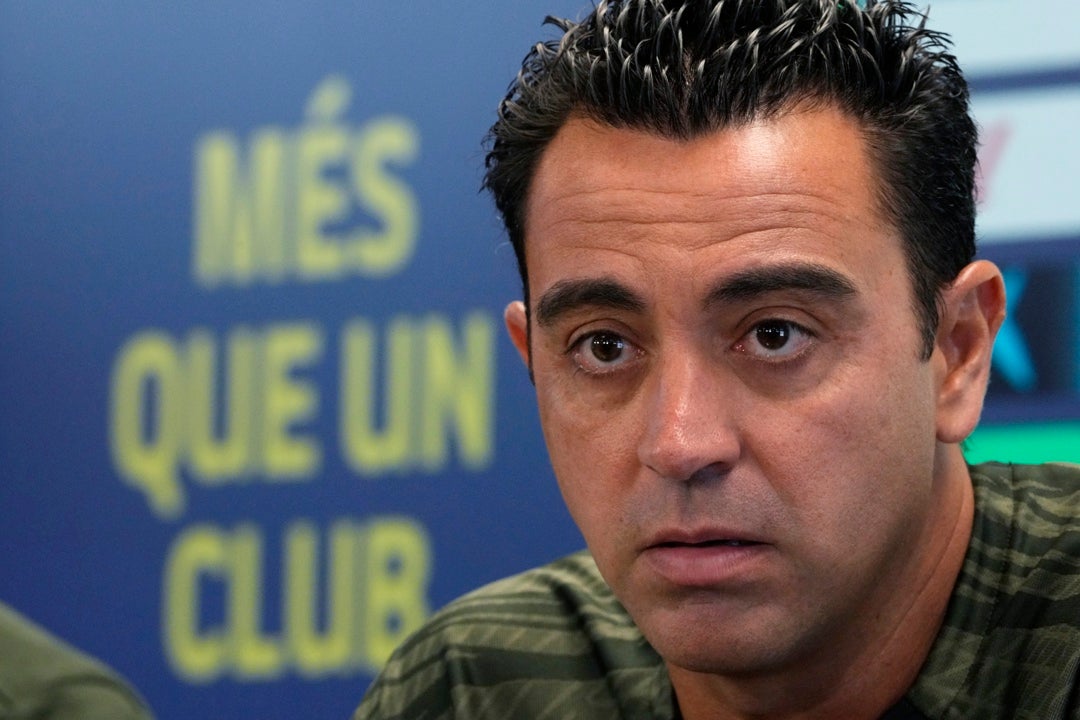 Xavi: "Ansu Fati es patrimonio del Barça, de presente y de futuro" Xavi: "Ansu Fati es patrimonio del Barça, de presente y de futuro"