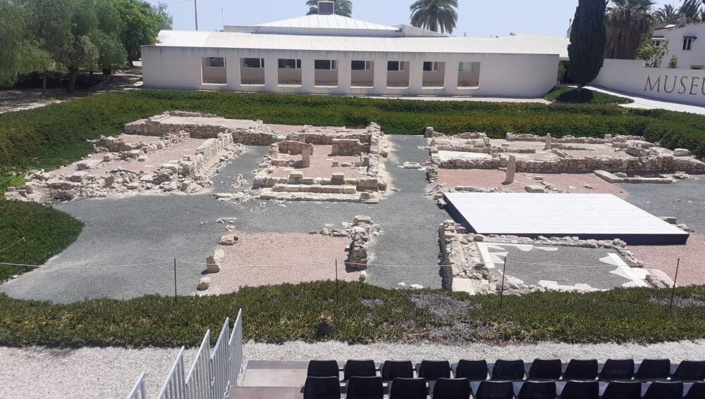 Vista aérea del yacimiento de La Alcudia