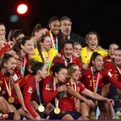 España celebra el Mundial de fútbol