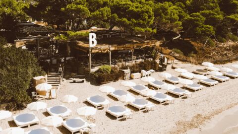 Beso Beach Ibiza, en la playa de Ses Salines