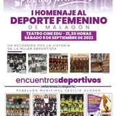 Cartel anunciador de los actos en Malagón Cartel anunciador de los actos en Malagón