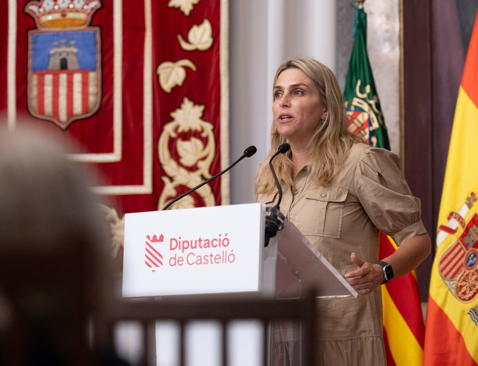 La presidenta de la Diputación trabaja en la recuperación del CICU La presidenta de la Diputación trabaja en la recuperación del CICU