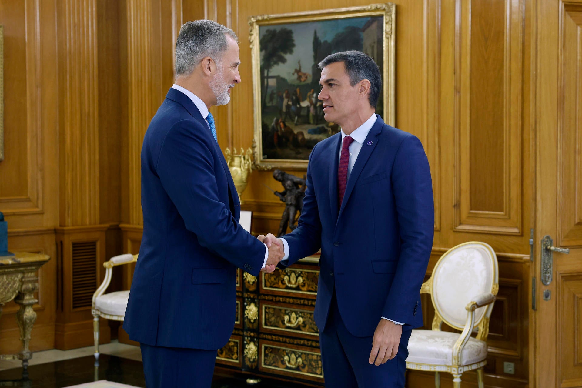 El rey inicia una nueva ronda de consultas con los grupos parlamentarios El rey inicia una nueva ronda de consultas con los grupos parlamentarios