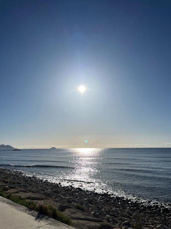 Ligero repunte de temperaturas en la costa de la Marina Baixa Ligero repunte de temperaturas en la costa de la Marina Baixa