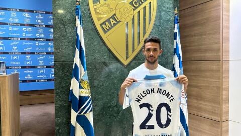 Nelson Monte presentado como nuevo jugador del M&aacute;laga CF