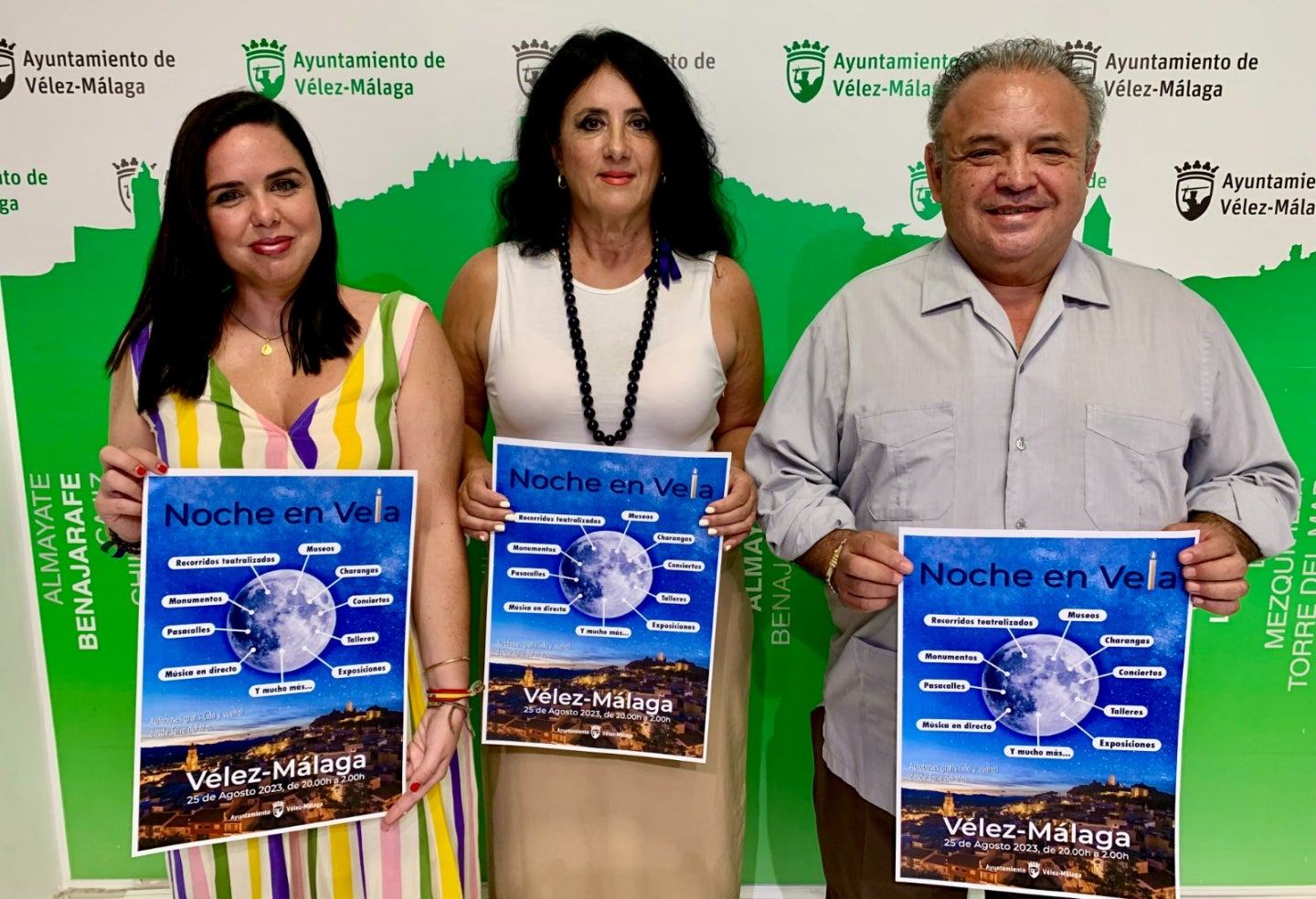 Velez-Málaga celebra "La Noche en vela" este viernes Velez-Málaga celebra "La Noche en vela" este viernes