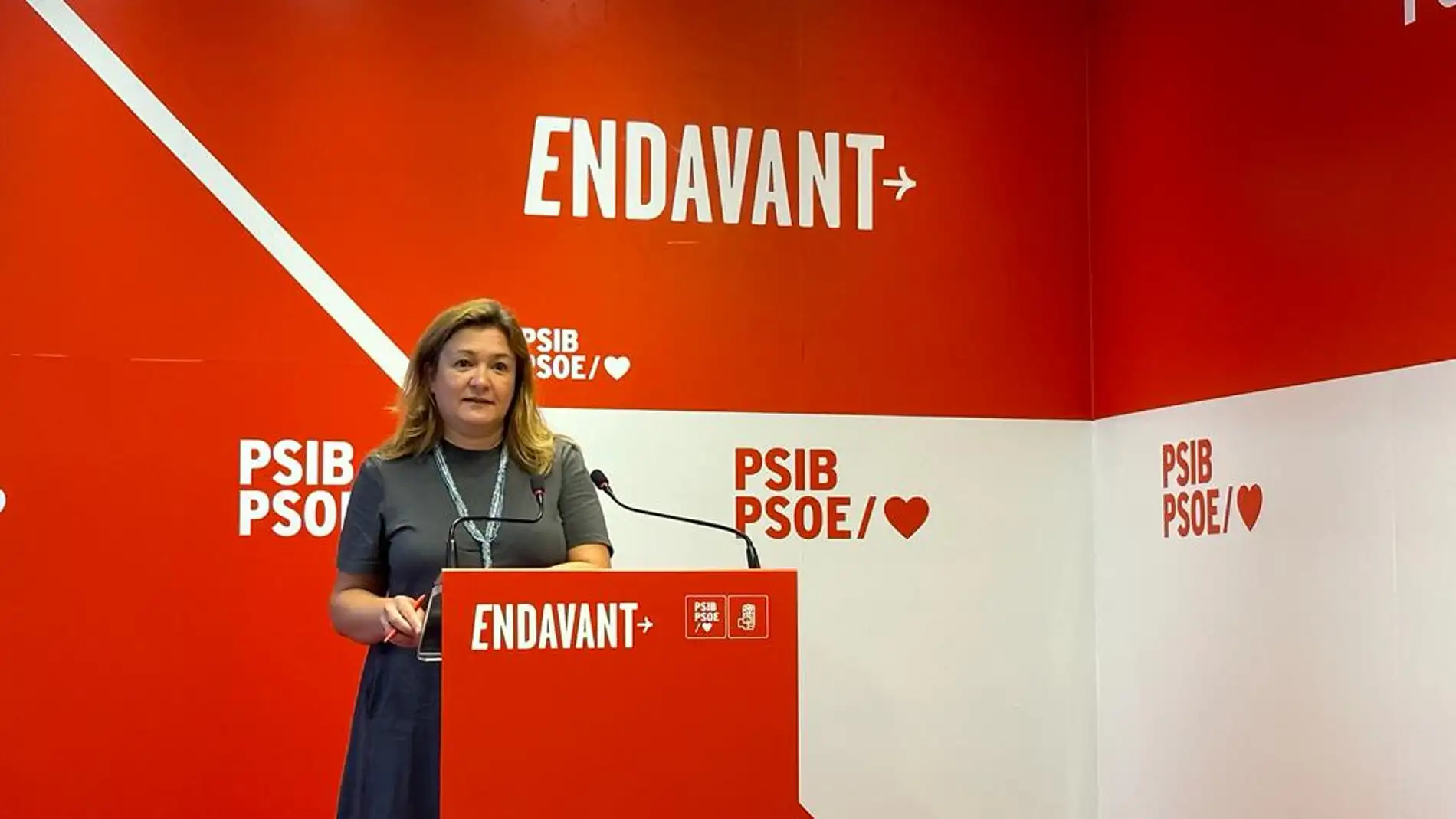 La diputada del PSIB-PSOE Mercedes Garrido
