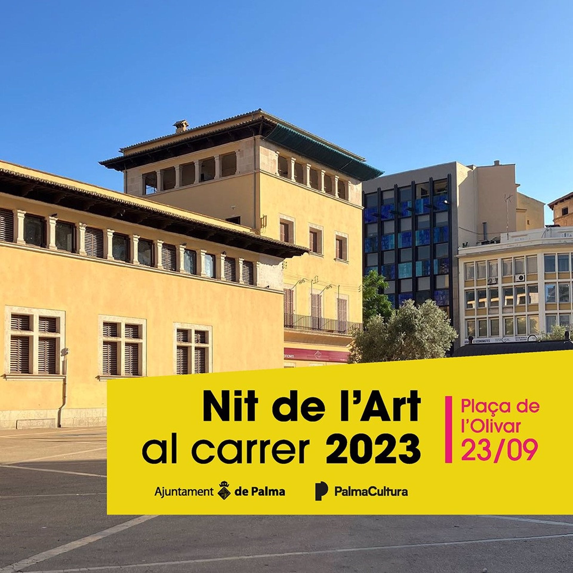 El Ayuntamiento de Palma abre el plazo de presentación de propuestas para la Nit de l'Art al Carrer 2023 El Ayuntamiento de Palma abre el plazo de presentación de propuestas para la Nit de l'Art al Carrer 2023