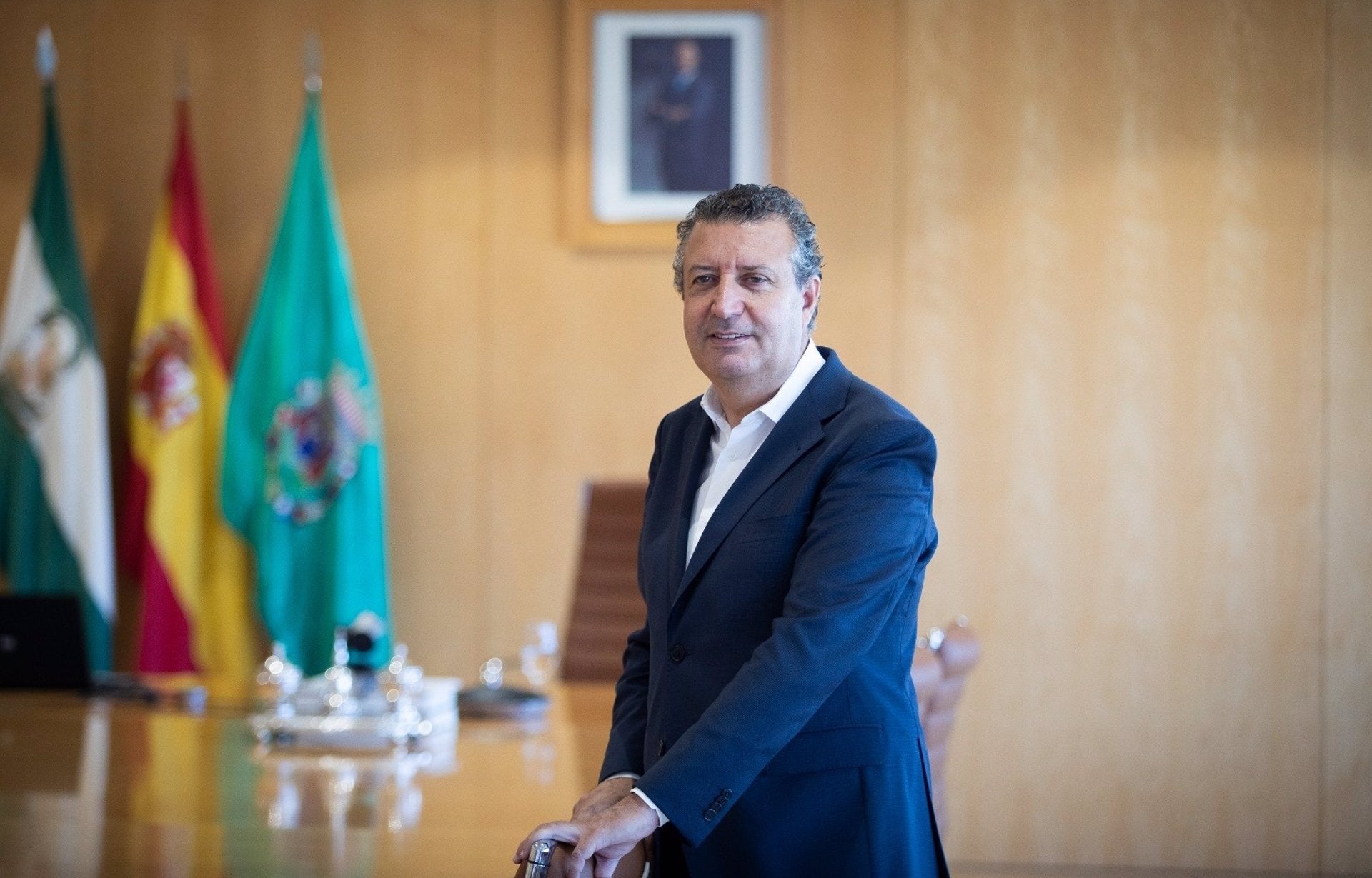 El presidente de la Diputación está dispuesto a destinar fondos para la exhumación en la Fosa Monumento El presidente de la Diputación está dispuesto a destinar fondos para la exhumación en la Fosa Monumento