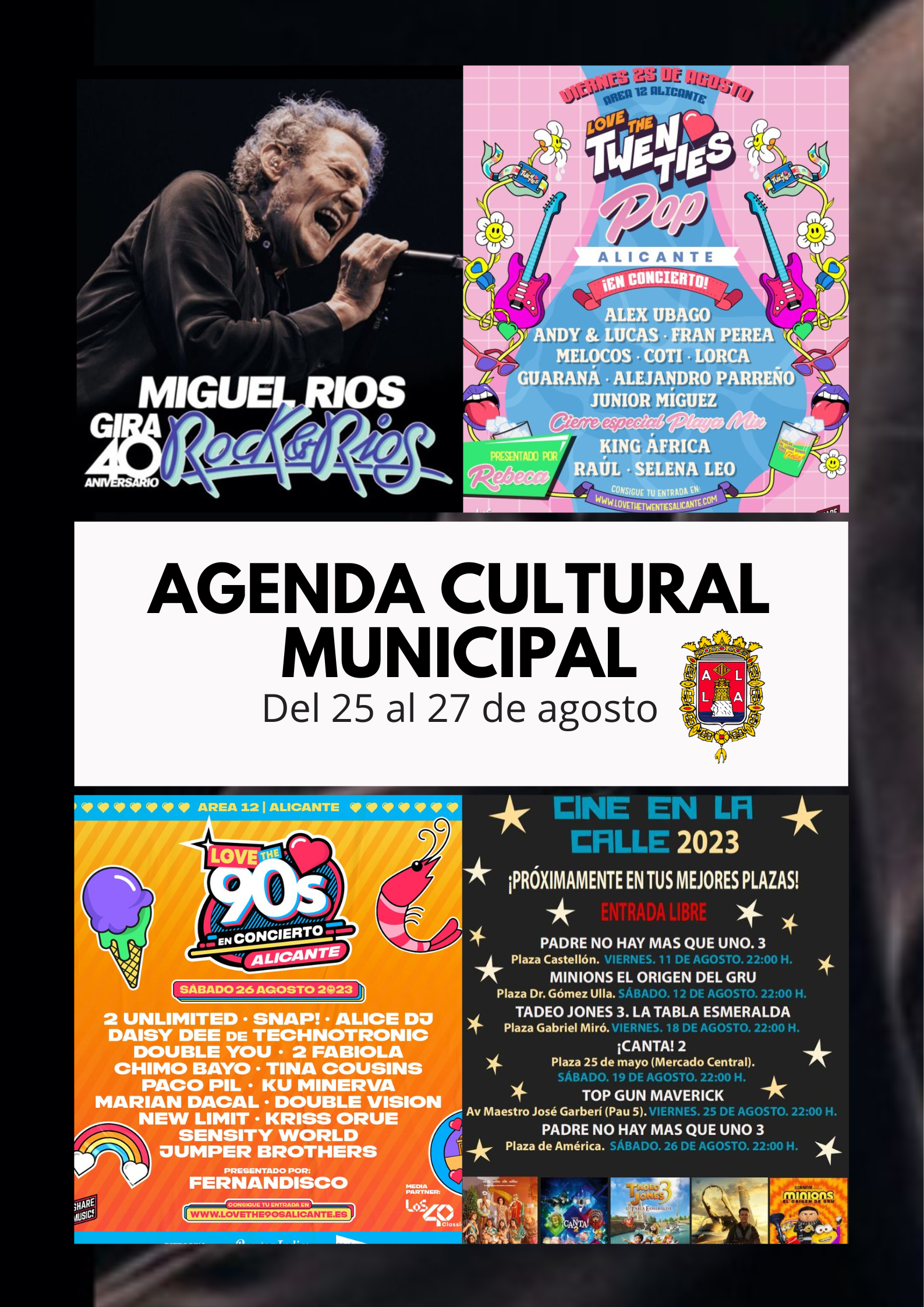 Descubre la oferta cultural en Alicante para el fin de semana Descubre la oferta cultural en Alicante para el fin de semana