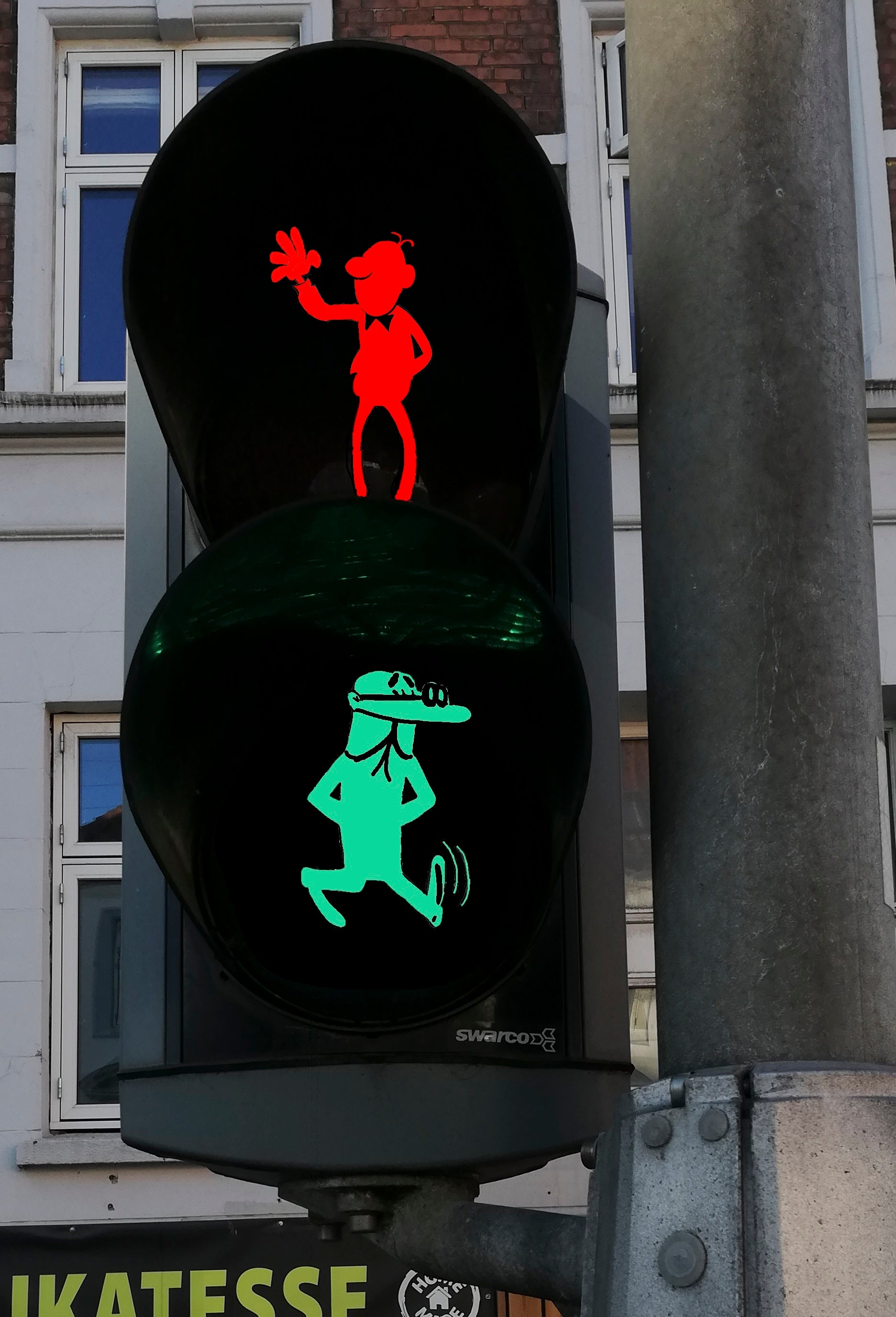 Barcelona contará con un semáforo con figuras de Mortadelo y Filemón dedicado a Ibañez Barcelona contará con un semáforo con figuras de Mortadelo y Filemón dedicado a Ibañez