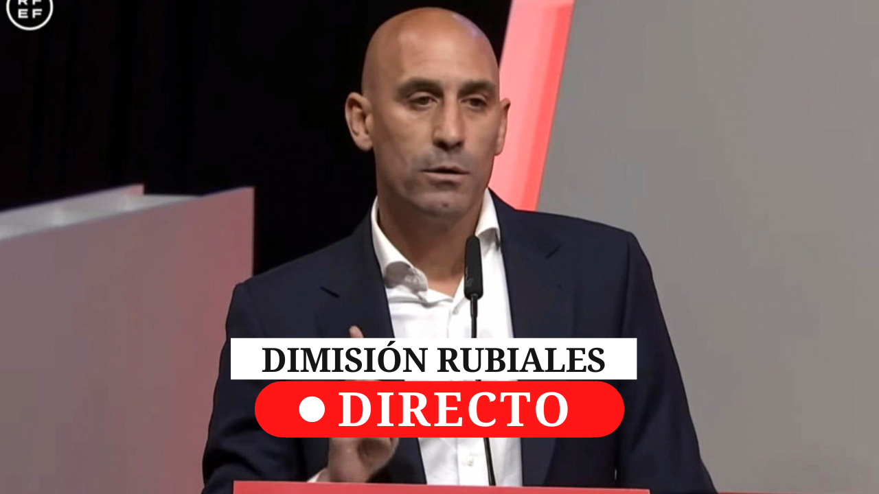 Rubiales no dimite, en directo: reacciones a su discurso y apoyo del fútbol a Jenni Hermoso Rubiales no dimite, en directo: reacciones a su discurso y apoyo del fútbol a Jenni Hermoso