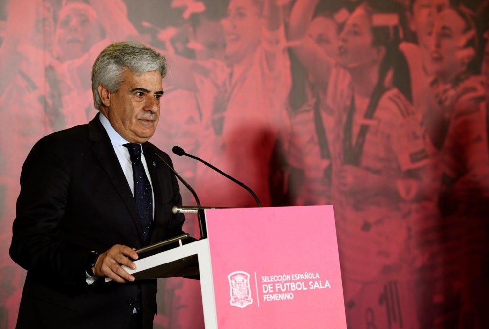 Pedro Rocha asume la presidencia de la RFEF tras la suspensión temporal de la FIFA a Rubiales Pedro Rocha asume la presidencia de la RFEF tras la suspensión temporal de la FIFA a Rubiales