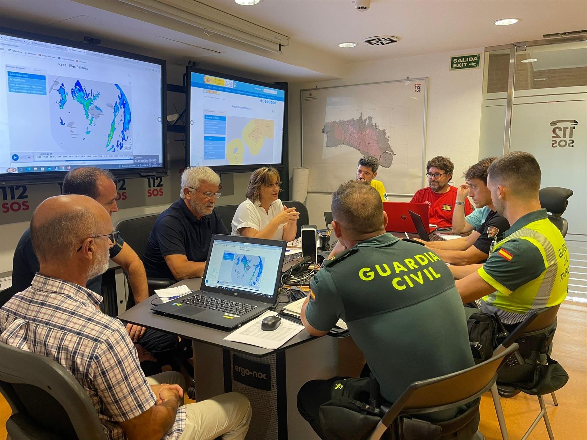 El Servicio de Emergencias 112 eleva a 366 los incidentes gestionados durante este domingo en Baleares El Servicio de Emergencias 112 eleva a 366 los incidentes gestionados durante este domingo en Baleares