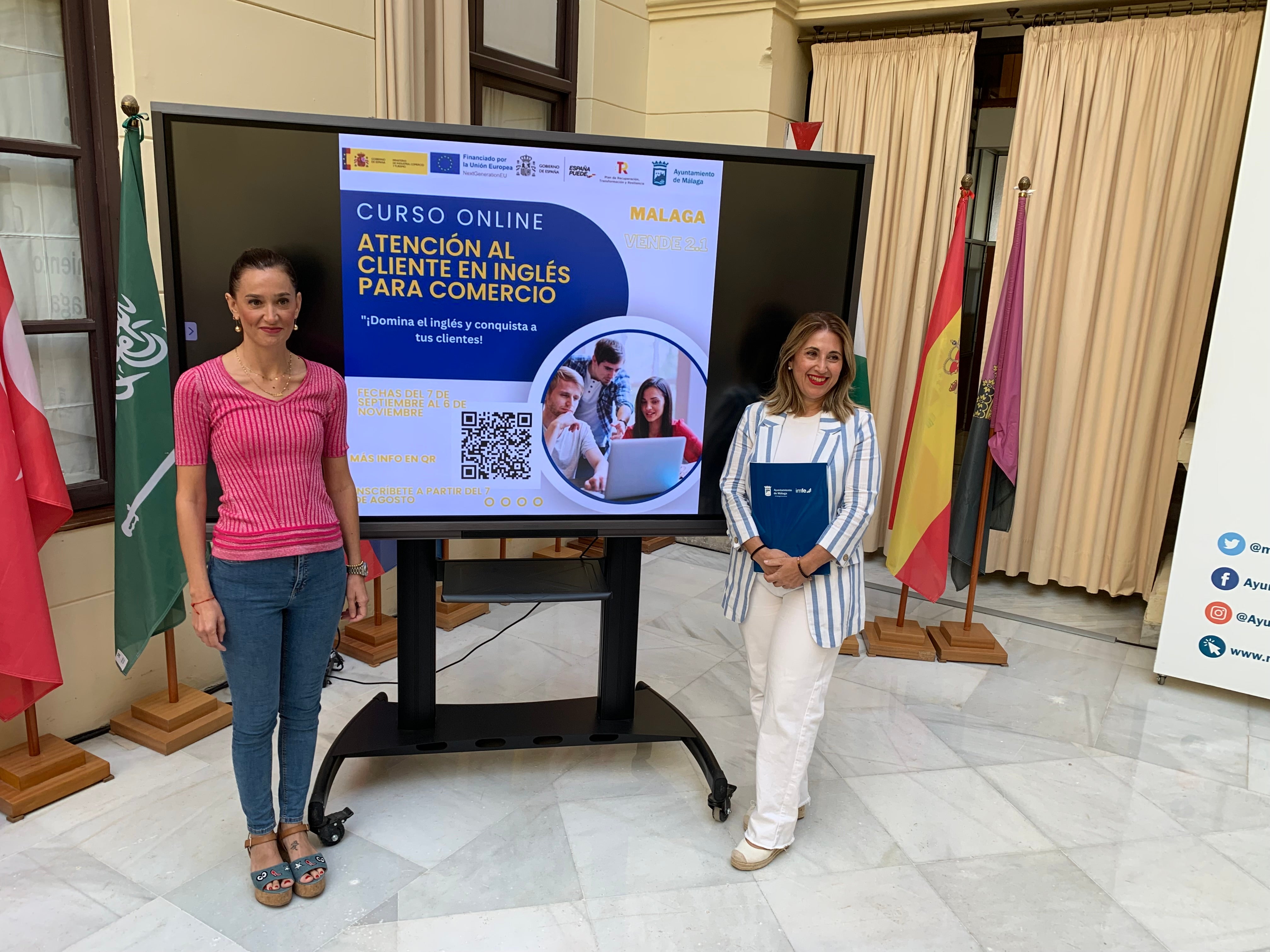 Abierto el plazo de inscripción de varios cursos gratuitos de inglés del proyecto `Málaga Vende 2.1´ Abierto el plazo de inscripción de varios cursos gratuitos de inglés del proyecto `Málaga Vende 2.1´