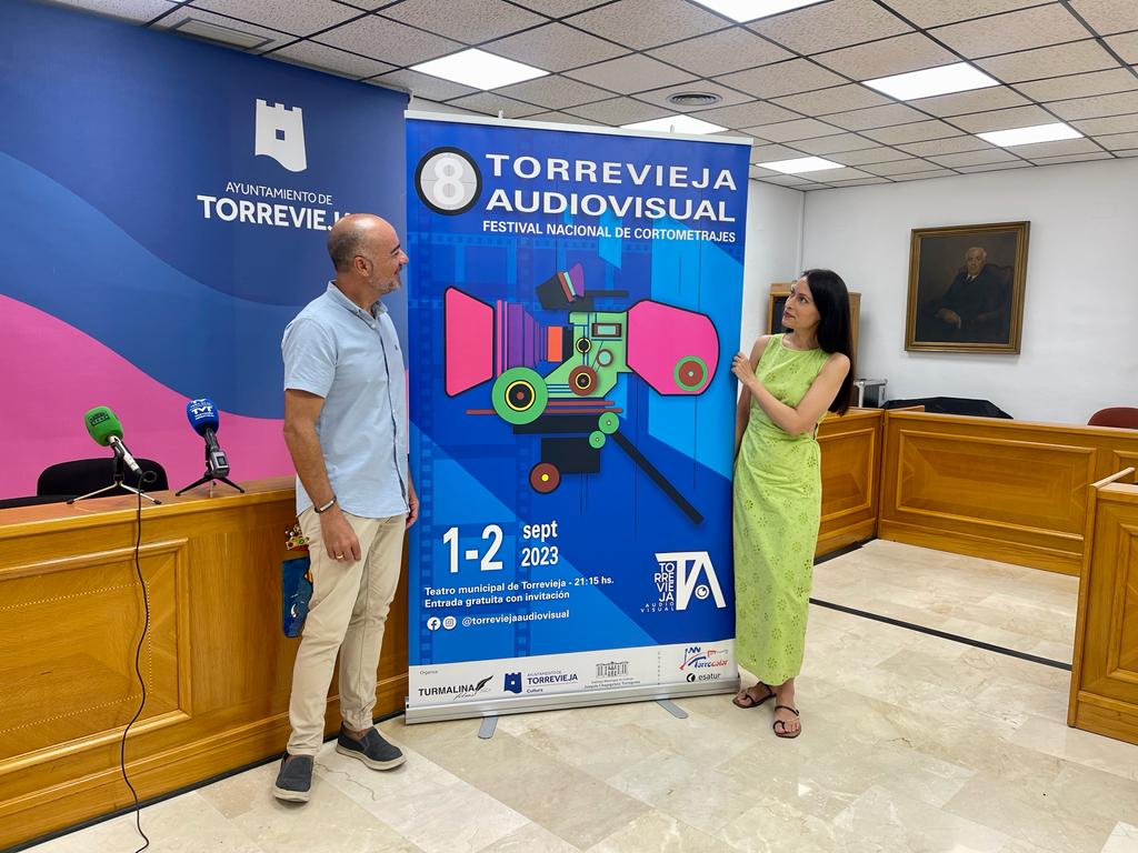 Torrevieja presenta la 8ª edición de "Torrevieja Audiovisual" festival nacional de cortometrajes Torrevieja presenta la 8ª edición de "Torrevieja Audiovisual" festival nacional de cortometrajes
