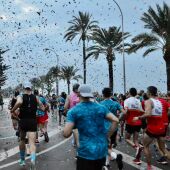 1700 corredores participaron en la popular carrera al amanecer de Santa Pola.