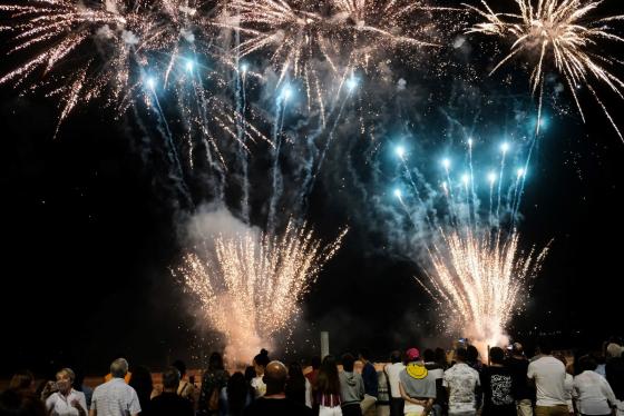 La Segunda Playa del Sardinero acoge los fuegos artificiales por la festividad de los Santos Mártires La Segunda Playa del Sardinero acoge los fuegos artificiales por la festividad de los Santos Mártires