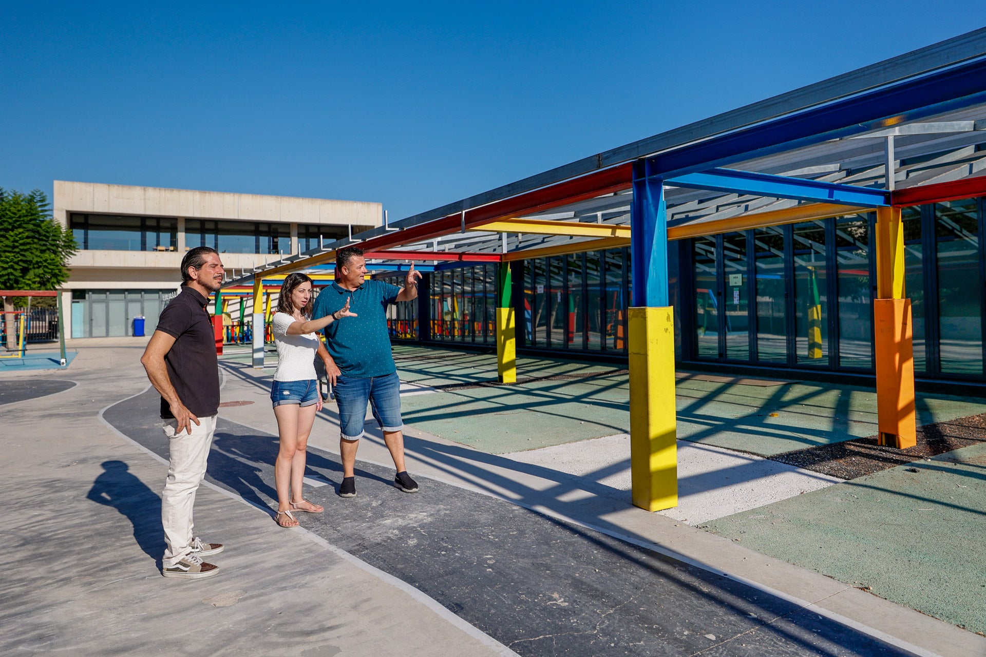 El Ayuntamiento de l'Alfàs del Pi realiza obras de mantenimiento y mejora en los tres colegios públicos de la localidad El Ayuntamiento de l'Alfàs del Pi realiza obras de mantenimiento y mejora en los tres colegios públicos de la localidad
