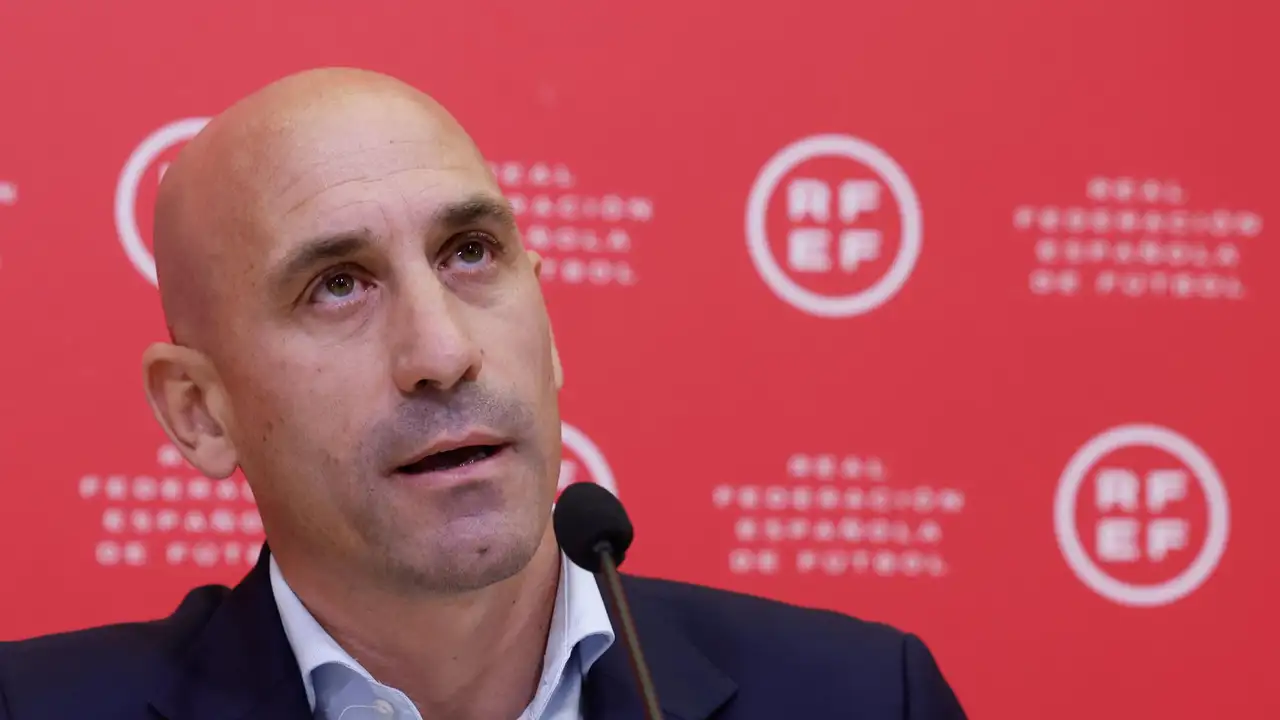Foto de archivo del presidente de la Federación Española de Fútbol, Luis Rubiales. Foto de archivo del presidente de la Federación Española de Fútbol, Luis Rubiales.