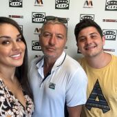 Isabel Egido, Miguel Noguera y Yoel Montoro.