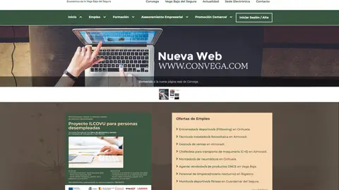 Aumentan un 10% las inscripciones en el portal web de empleo de Convega durante el primer semestre del año convega