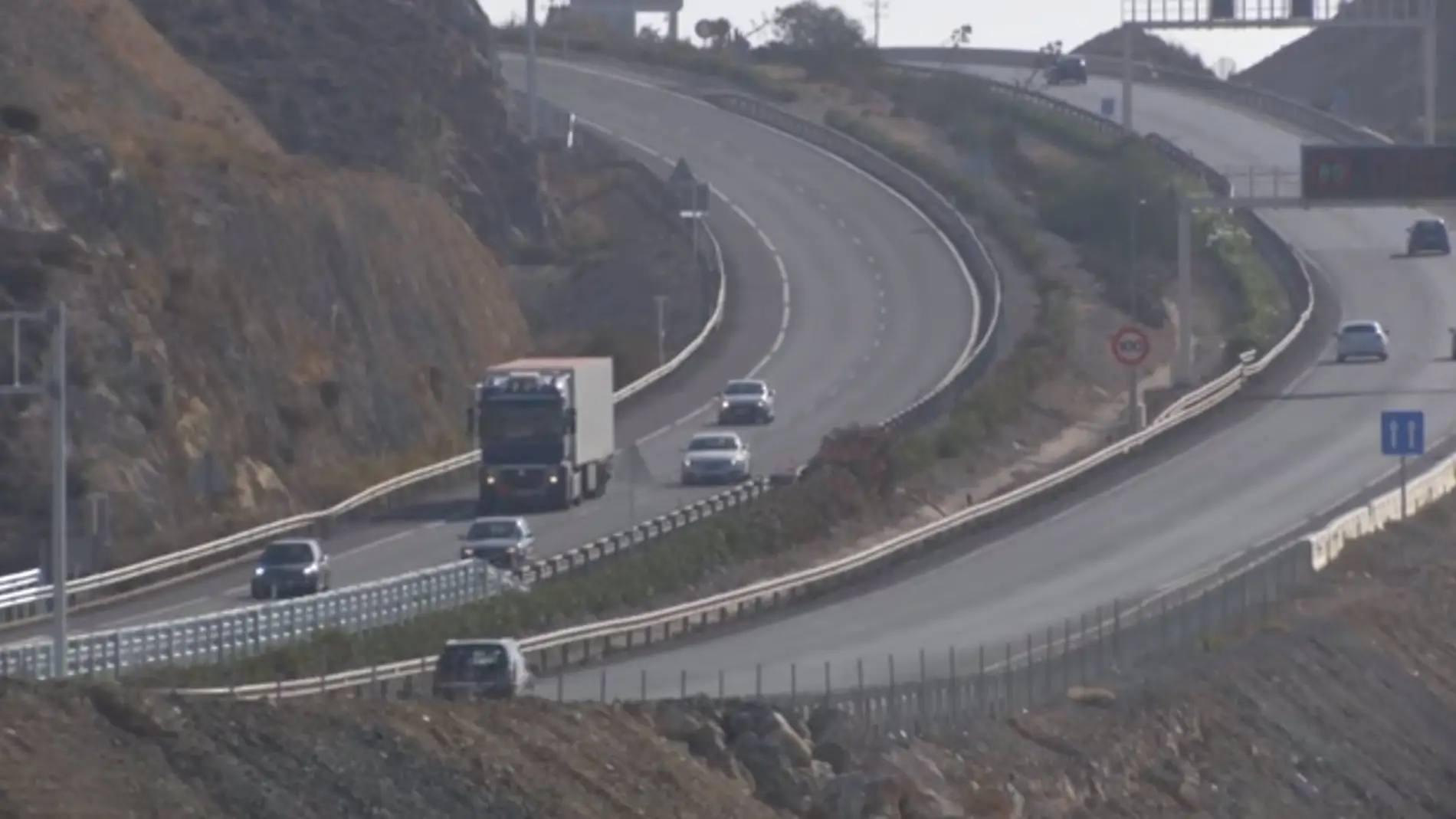 Aprueban el trazado del tercer carril en la A-7 entre Roquetas de Mar y Almería