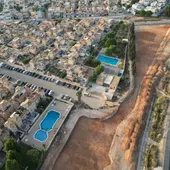 Antes de fin de año las obras de la balsa de laminación de aguas pluviales en Doña Inés estarán acabadas Antes de fin de año las obras de la balsa de laminación de aguas pluviales en Doña Inés estarán acabadas