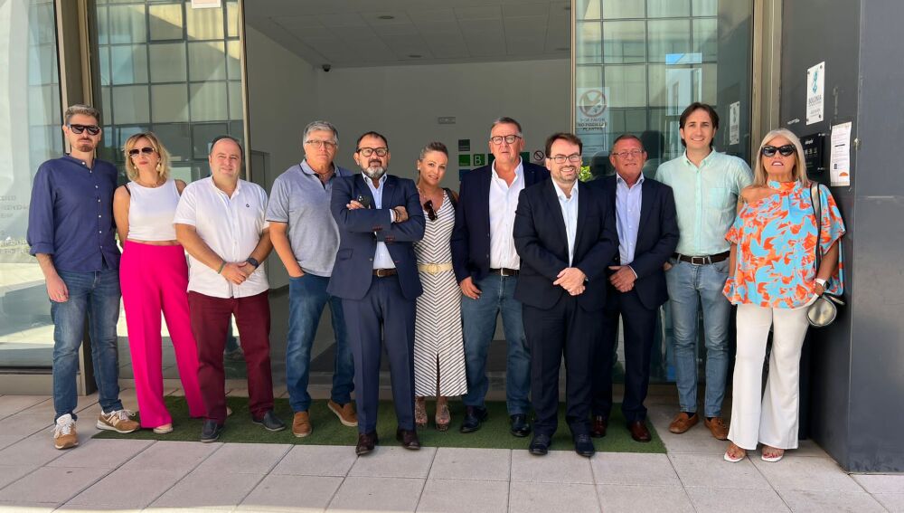 Directivos y trabajadores de Onda Cero en la provincia de Ciudad Real