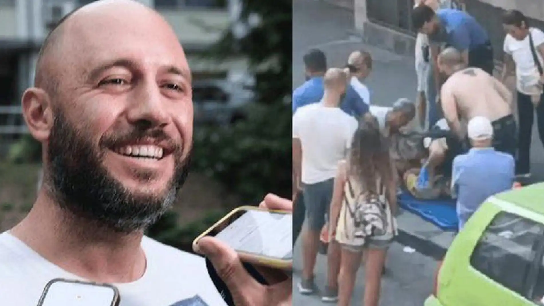 Un hombre salva la vida de una niña de 4 años en Italia amortiguando su caída de un edificio