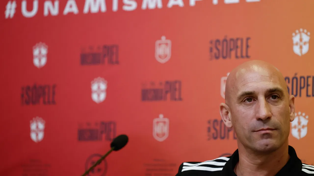 Luis Rubiales, presidente de la Real Federación Española de Fútbol