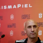 Luis Rubiales, presidente de la Real Federación Española de Fútbol Luis Rubiales, presidente de la Real Federación Española de Fútbol
